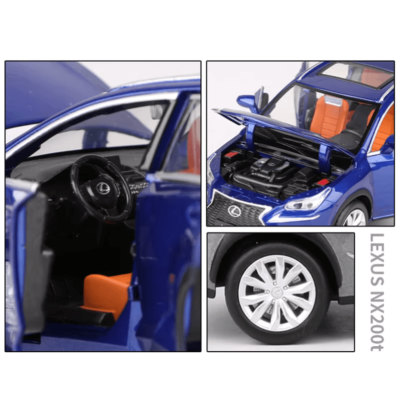1/32 Scale LEXUS NX200T Die-cast Model Car | Premium Alloy | KAIKAMFUNG