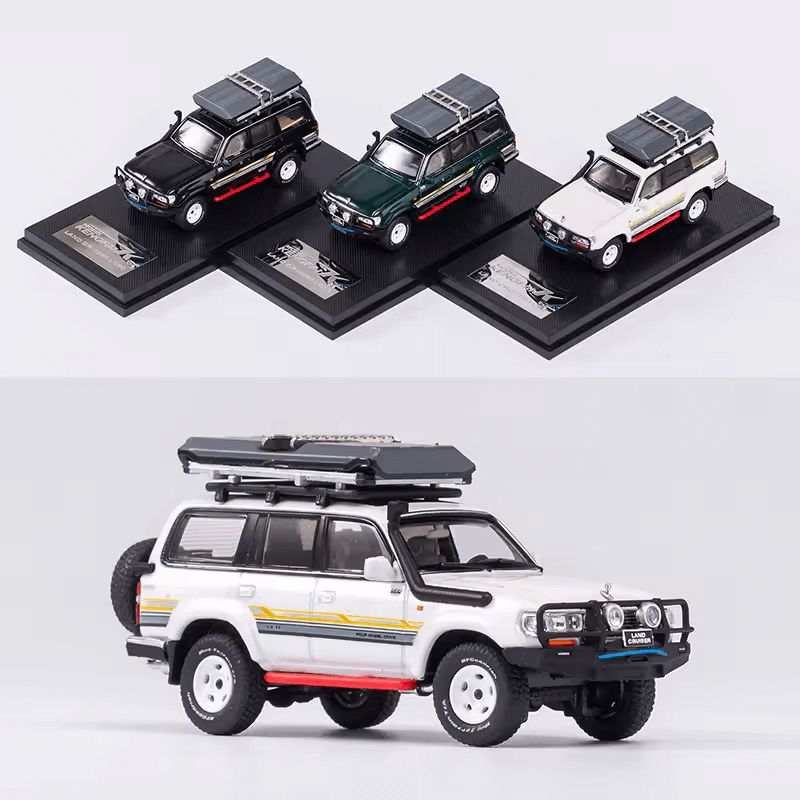 1/64 Scale Land Cruiser LC80 Die-cast Model C... | Premium Alloy | KAIKAMFUNG