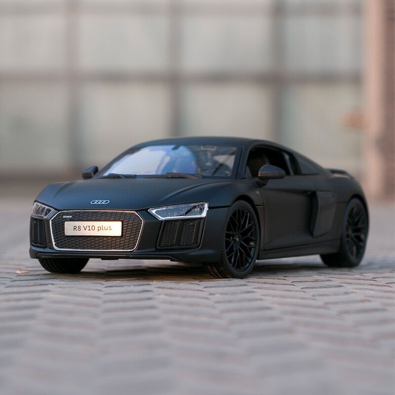 1:18 Audi R8 V10 Plus Alloy Sports Car Model | Premium Alloy Die-cast Model | KAIKAMFUNG