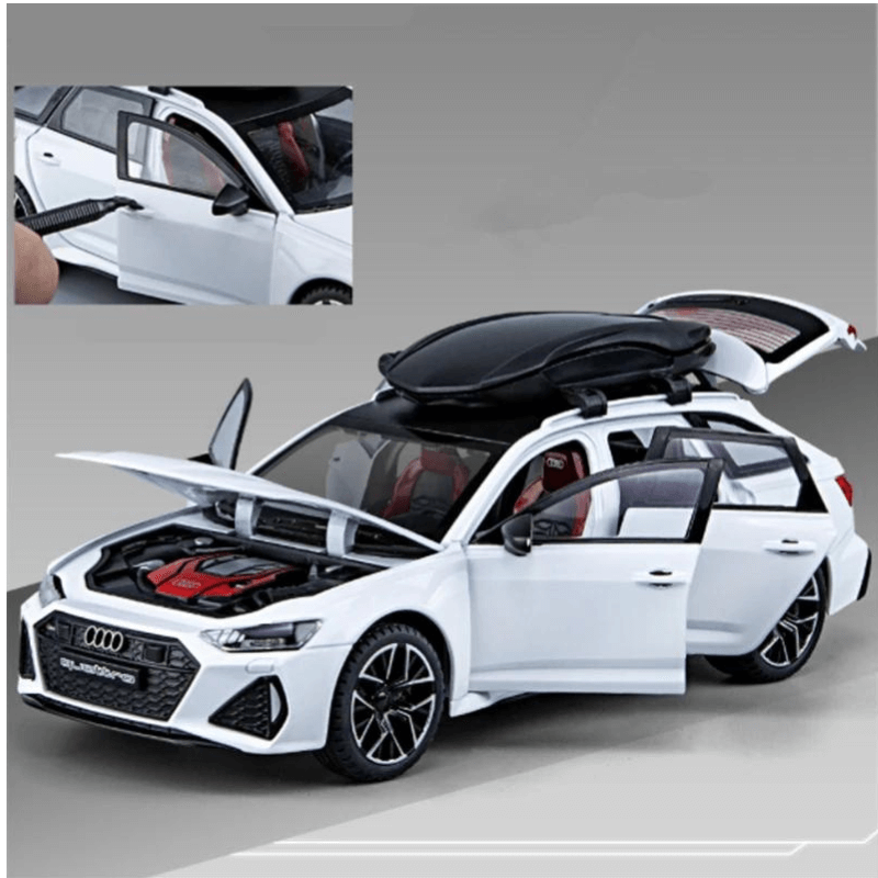 1/24 Scale Audi RS6 Avant Model car | Premium Alloy | KAIKAMFUNG