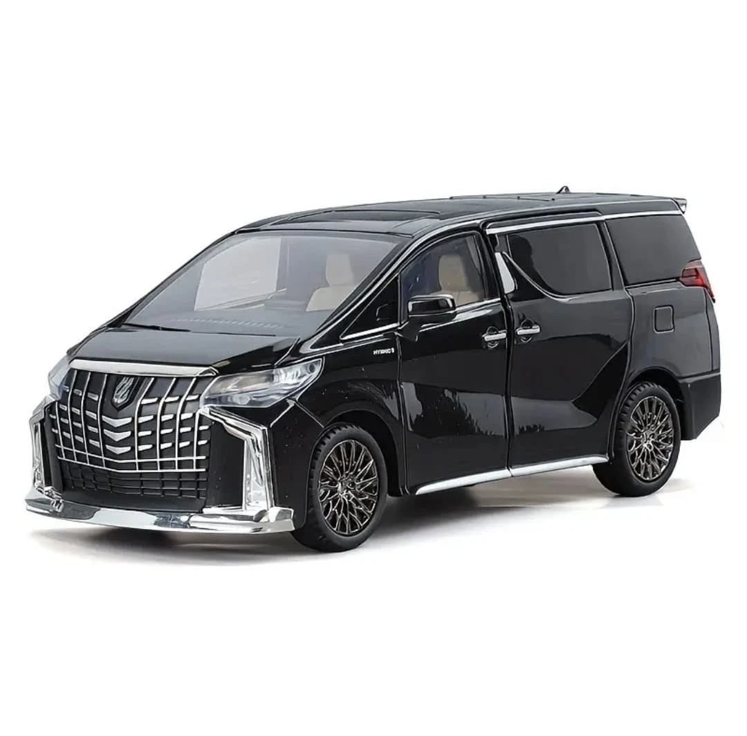 1/24 2023 Toyota Alphard MPV Model Car Diecast Toy Vehicle Kids Toys Boys Gifts | KAIKAMFUNG