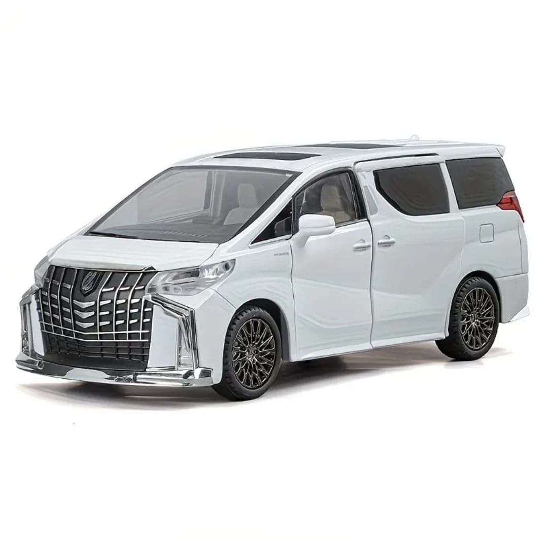 1/24 2023 Toyota Alphard MPV Model Car Diecast Toy Vehicle Kids Toys Boys Gifts | KAIKAMFUNG