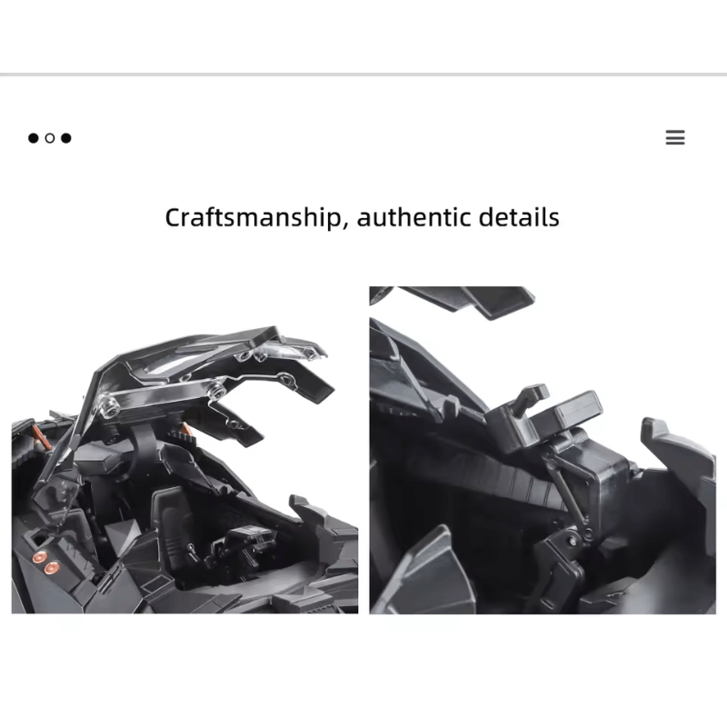 1:18 Batman Batmobile Tumbler | Premium Alloy Die-cast Model | KAIKAMFUNG