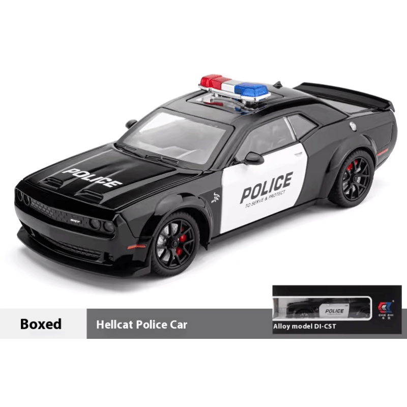 1:24 Dodge Challenger SRT Hellcat | Premium Alloy Die-cast Model | KAIKAMFUNG