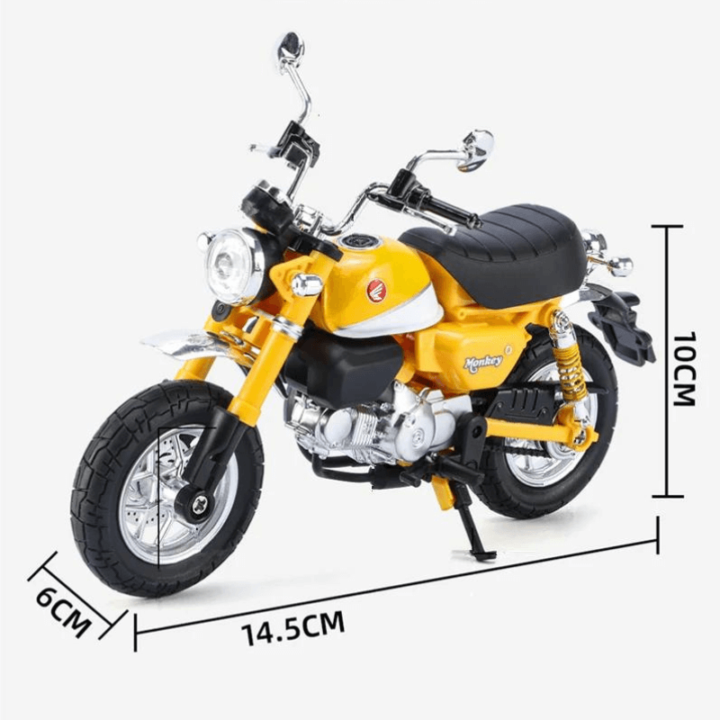 1/12 Scale Honda Monkey 125 Die-cast Motorcyc... | Premium Alloy | KAIKAMFUNG