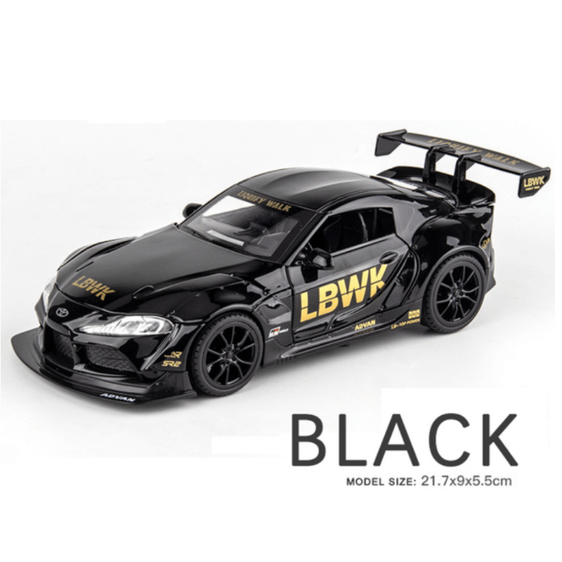 1/22 Scale Toyata Supra Alloy Model Car | Premium Alloy | KAIKAMFUNG