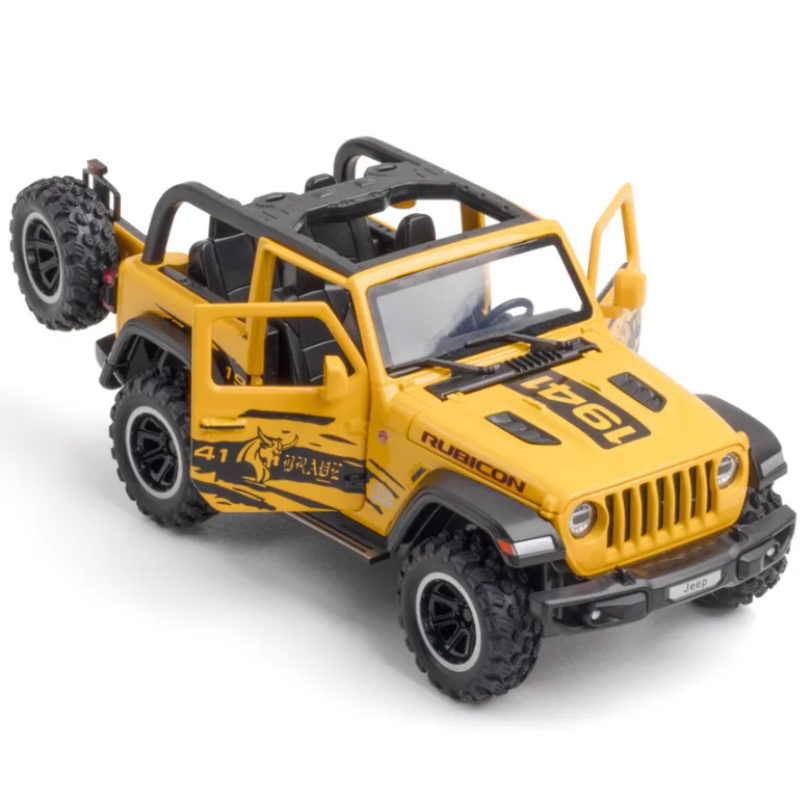1/32 Scale Jeep Wrangler Rubicon 1941 Alloy C... | Premium Alloy | KAIKAMFUNG