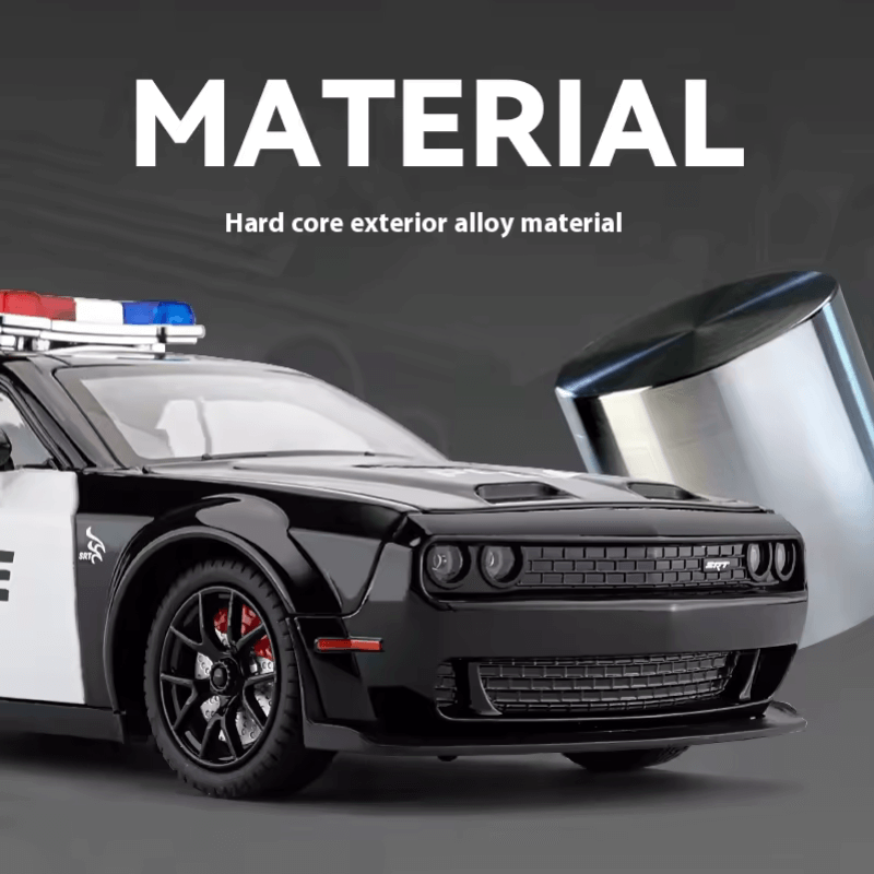 1:24 Dodge Challenger SRT Hellcat | Premium Alloy Die-cast Model | KAIKAMFUNG
