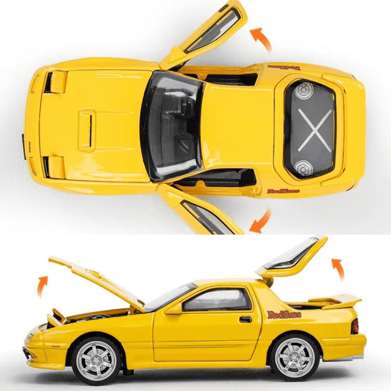 1/32 Scale Mazda RX-7 Die-cast Model Car | Premium Alloy | KAIKAMFUNG