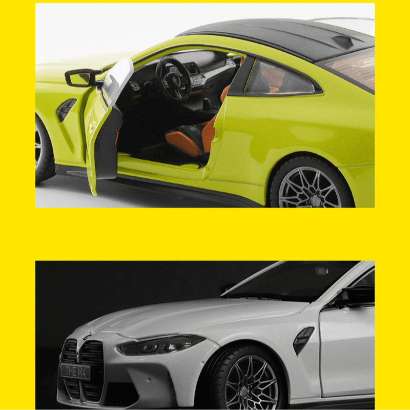 1/24 Scale BMW M4 G82 Alloy Model Car | Premium Alloy | KAIKAMFUNG