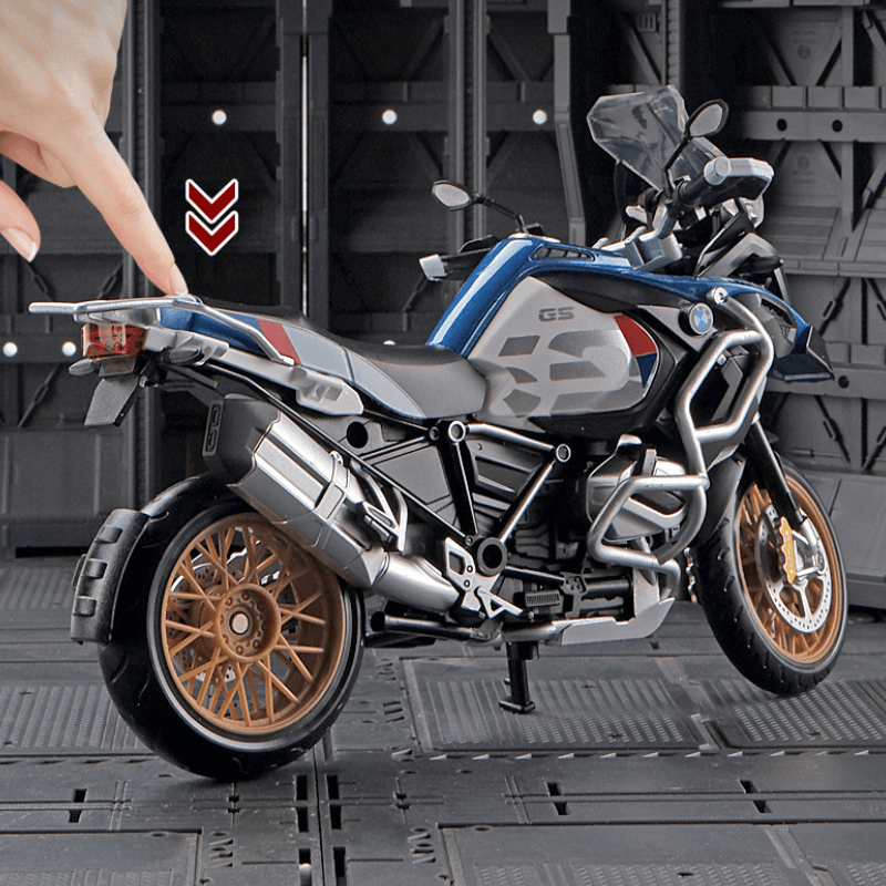 1/12 Scale BMW R1250 GS Adventure Motor Model | Premium Alloy Die-cast Model | KAIKAMFUNG