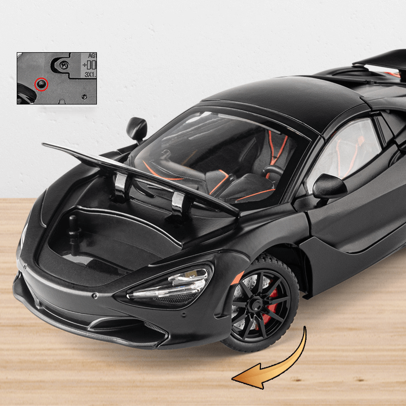 1/24 Scale Mclaren 720s Die-cast Model Car | Premium Alloy | KAIKAMFUNG