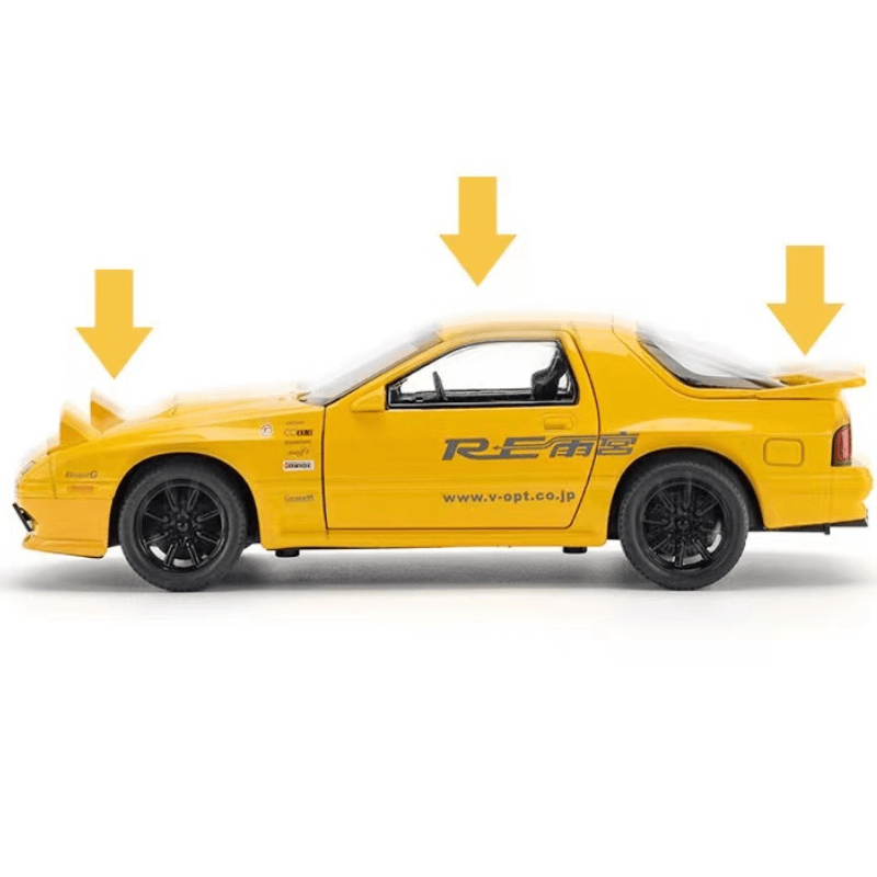 1/24 Scale Mazda RX-7 Die-cast Model Car | Premium Alloy | KAIKAMFUNG