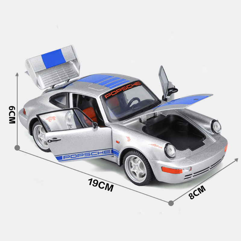 1/24 Scale Porsche 911 964 Die-cast Model Car | Premium Alloy | KAIKAMFUNG
