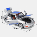 1/24 Scale Porsche 911 964 Die-cast Model Car | Premium Alloy | KAIKAMFUNG