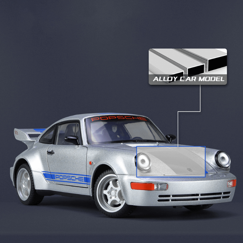 1/24 Scale Porsche 911 964 Die-cast Model Car | Premium Alloy | KAIKAMFUNG