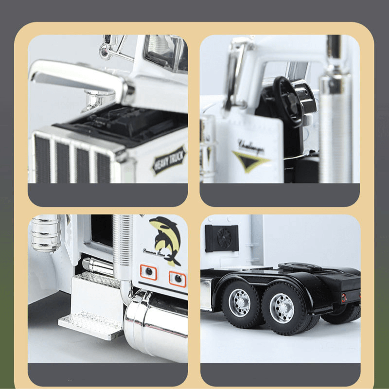 1/24 Scale Peterbilt truck Model | Premium Alloy | KAIKAMFUNG