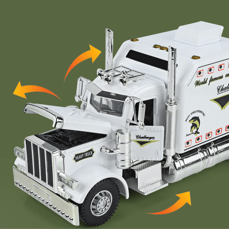 1/24 Scale Peterbilt truck Model | Premium Alloy | KAIKAMFUNG