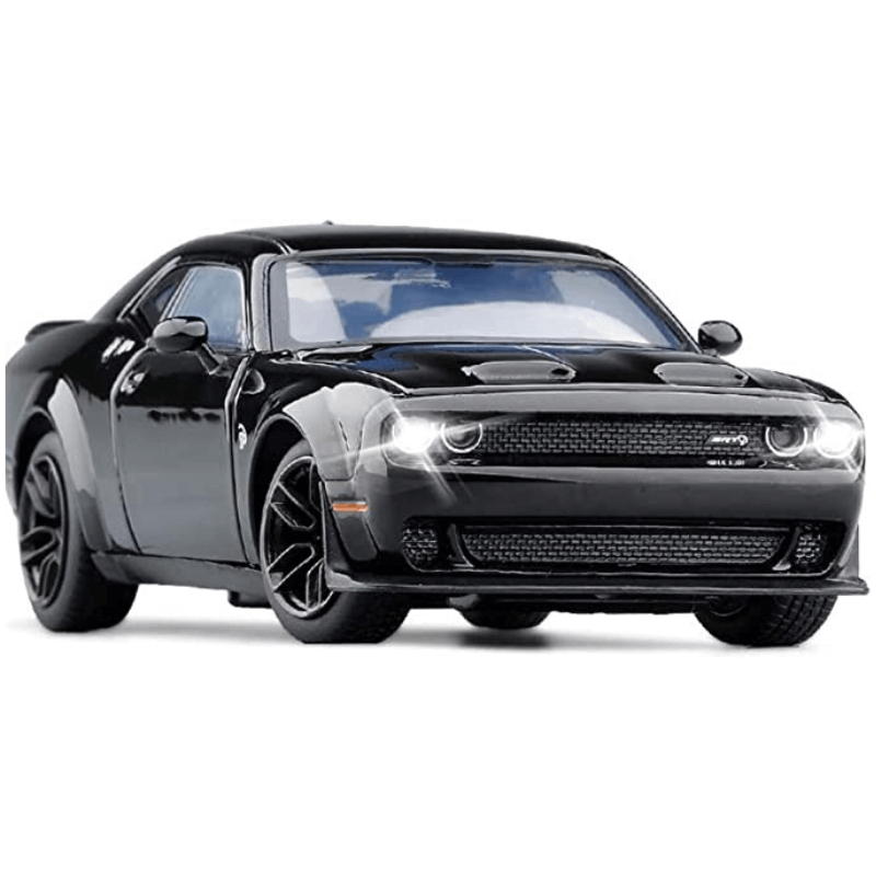 1/32 Scale Dodge Challenger SRT Alloy Musle D... | Premium Alloy | KAIKAMFUNG