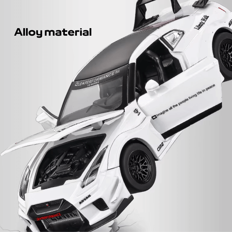 1/32 Scale Nissan GT-R Die-cast Model Car | Premium Alloy | KAIKAMFUNG
