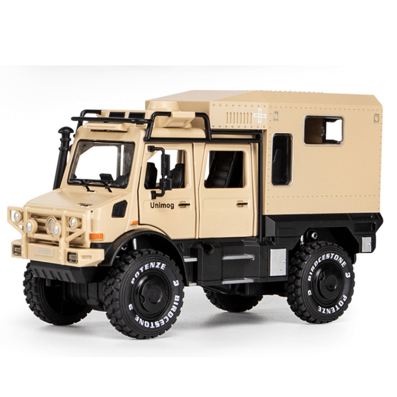 1/28 Scale Unimog Alloy Touring Car Model | Premium Alloy | KAIKAMFUNG