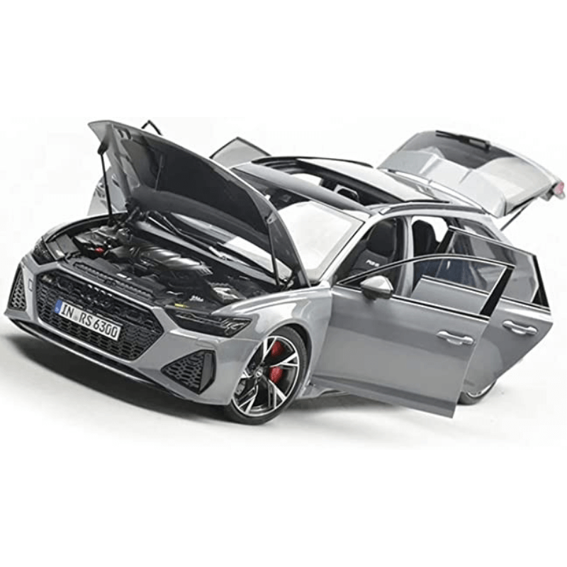 1/18 Scale Alloy Full Open Audi RS6 C8 Die-ca... | Premium Alloy | KAIKAMFUNG