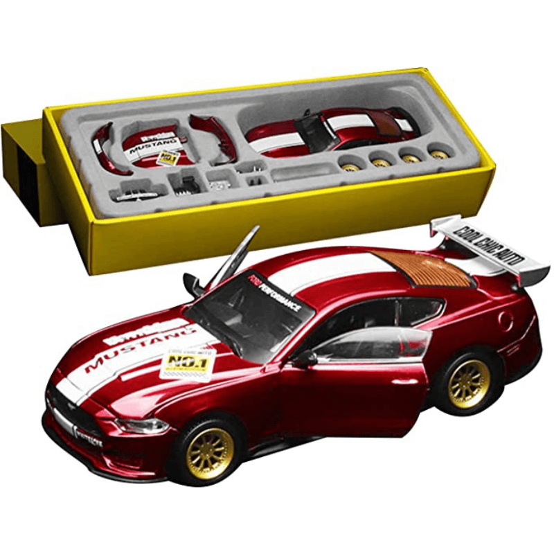 1/42 Scale Ford Mustang Die-cast Model Car | Premium Alloy | KAIKAMFUNG