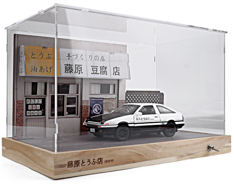 AE86 Fujiwara Tofu Store Simulation Parking L... | Premium Alloy | KAIKAMFUNG