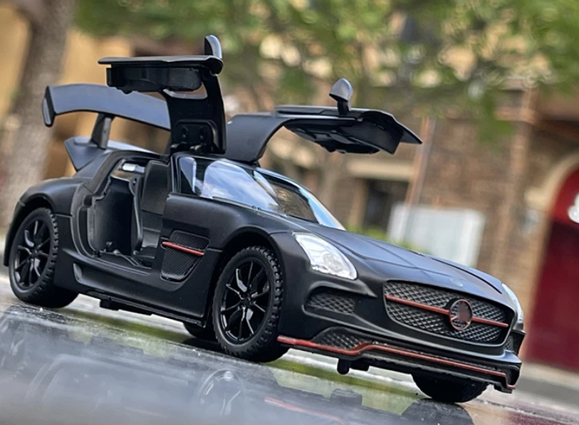 1:32 Benzs SLS AMG-GT Alloy Car Model | Premium Alloy | KAIKAMFUNG