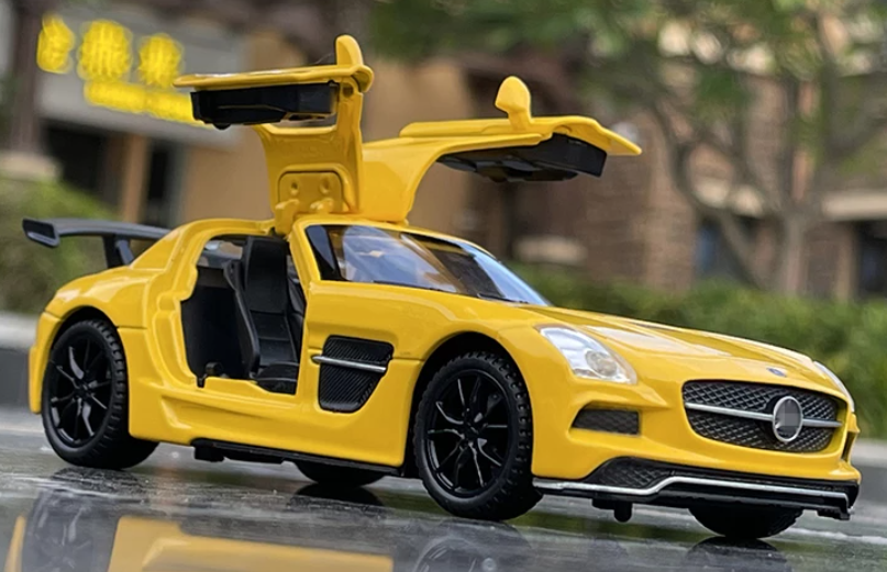 1:32 Benzs SLS AMG-GT Alloy Car Model | Premium Alloy | KAIKAMFUNG