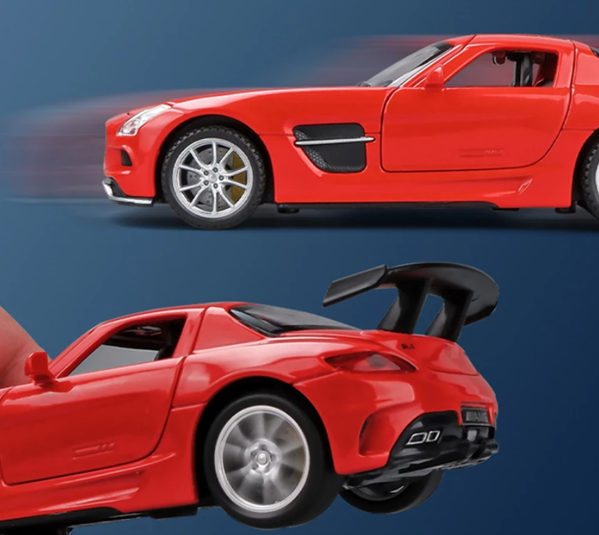 1:32 Benzs SLS AMG-GT Alloy Car Model | Premium Alloy | KAIKAMFUNG