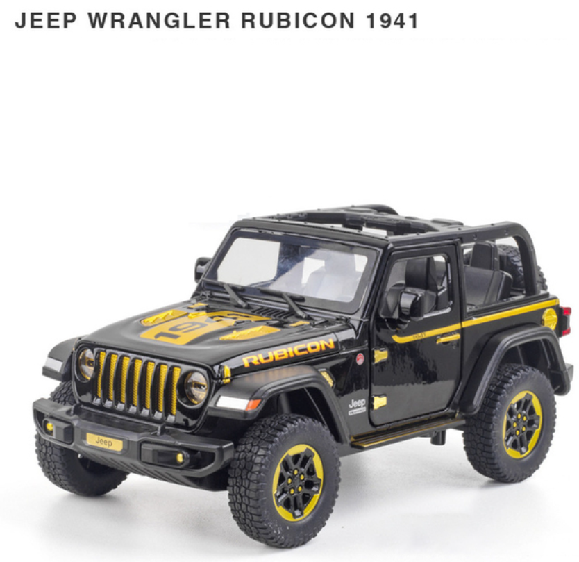 1/32 Scale Jeep Wrangler Rubicon 1941 Alloy C... | Premium Alloy | KAIKAMFUNG