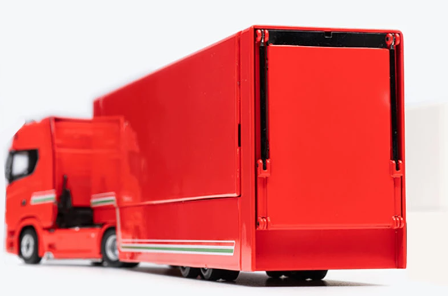 1:64 Scania S730 Transporter Double-layer Fly... | Premium Alloy | KAIKAMFUNG