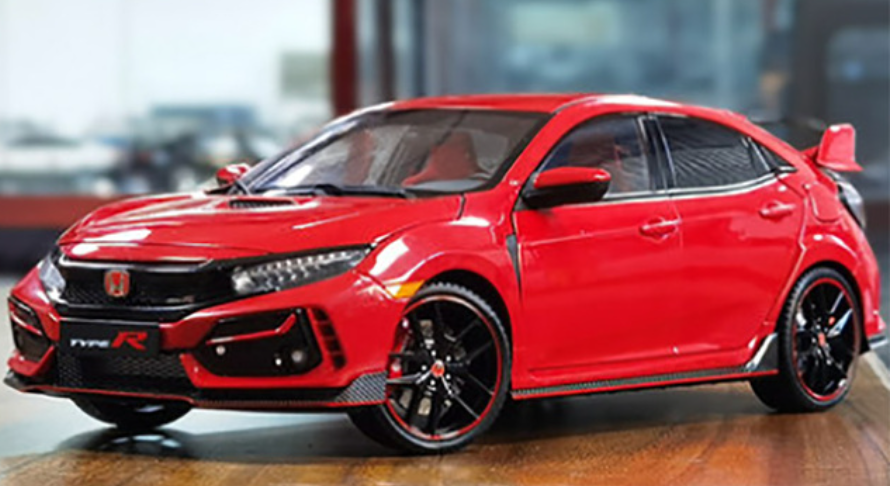 1/18 Scale Civic Type R Fk8 Die-Cast Model Ca... | Premium Alloy | KAIKAMFUNG