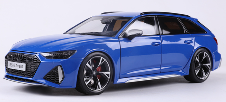 1/18 Scale Alloy Full Open Audi RS6 C8 Die-ca... | Premium Alloy | KAIKAMFUNG