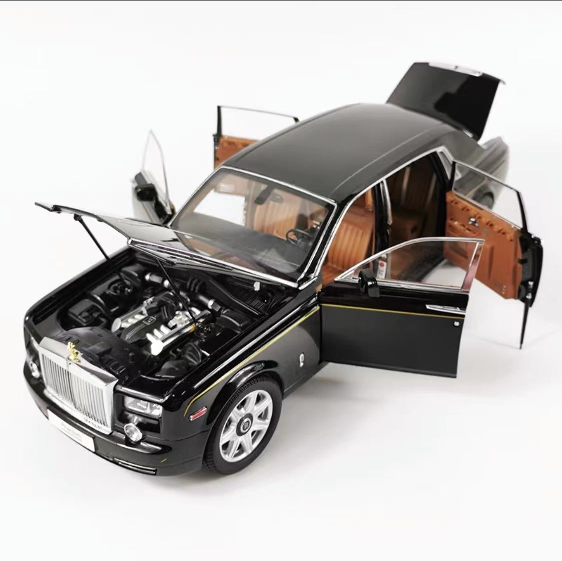 1/18 Scale Rolls Royce Phantom Die-cast Car M... | Premium Alloy | KAIKAMFUNG