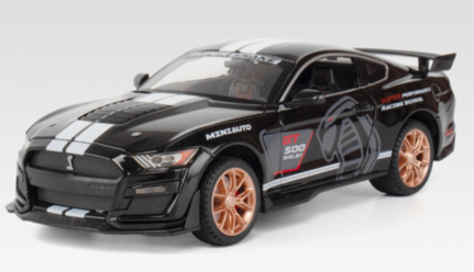 1/24 Scale Ford Mustang GT500 Die-cast Model ... | Premium Alloy | KAIKAMFUNG