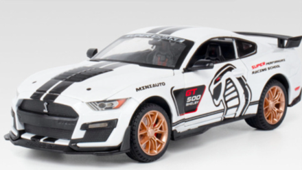 1/24 Scale Ford Mustang GT500 Die-cast Model ... | Premium Alloy | KAIKAMFUNG