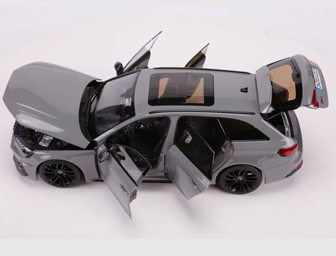 1/18 Audi Rs4 Die-cast Car Model | Premium Alloy | KAIKAMFUNG