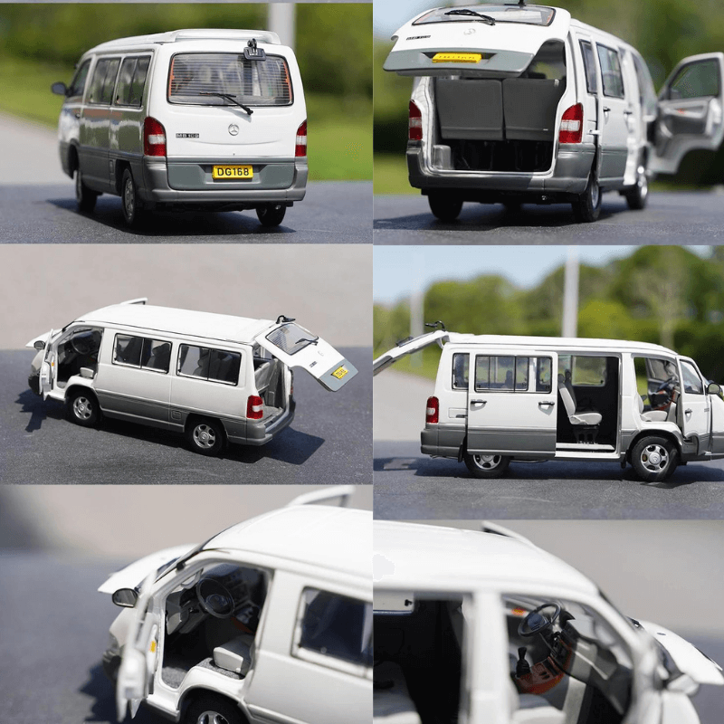 1/24 Scale Mercedes-benz Mb100 Die-cast Model... | Premium Alloy | KAIKAMFUNG
