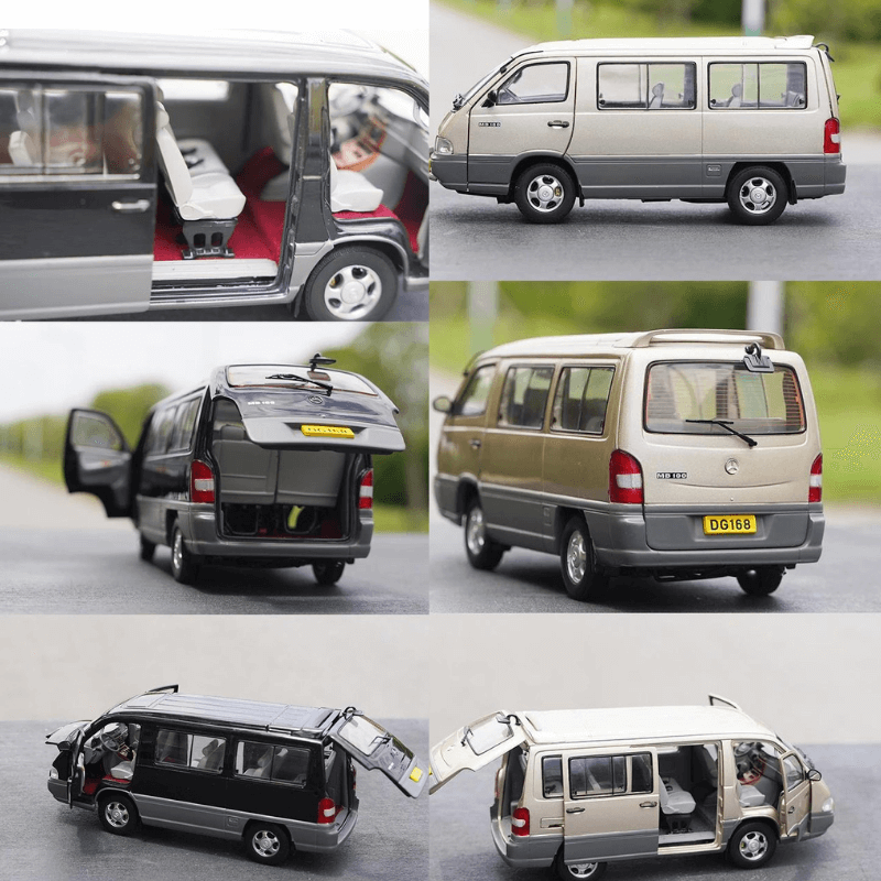 1/24 Scale Mercedes-benz Mb100 Die-cast Model... | Premium Alloy | KAIKAMFUNG