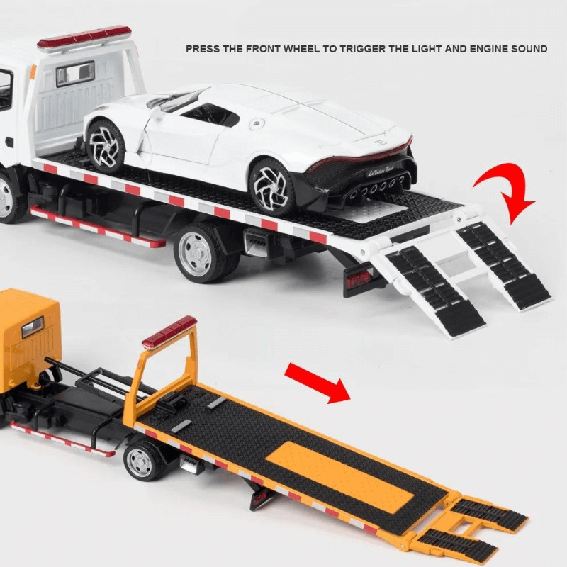 1/32 Scale Nissan VAN Alloy wrecker Model Car | Premium Alloy | KAIKAMFUNG