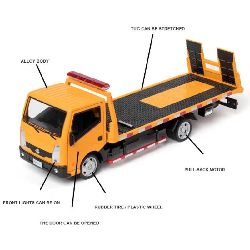 1/32 Scale Nissan VAN Alloy wrecker Model Car | Premium Alloy | KAIKAMFUNG
