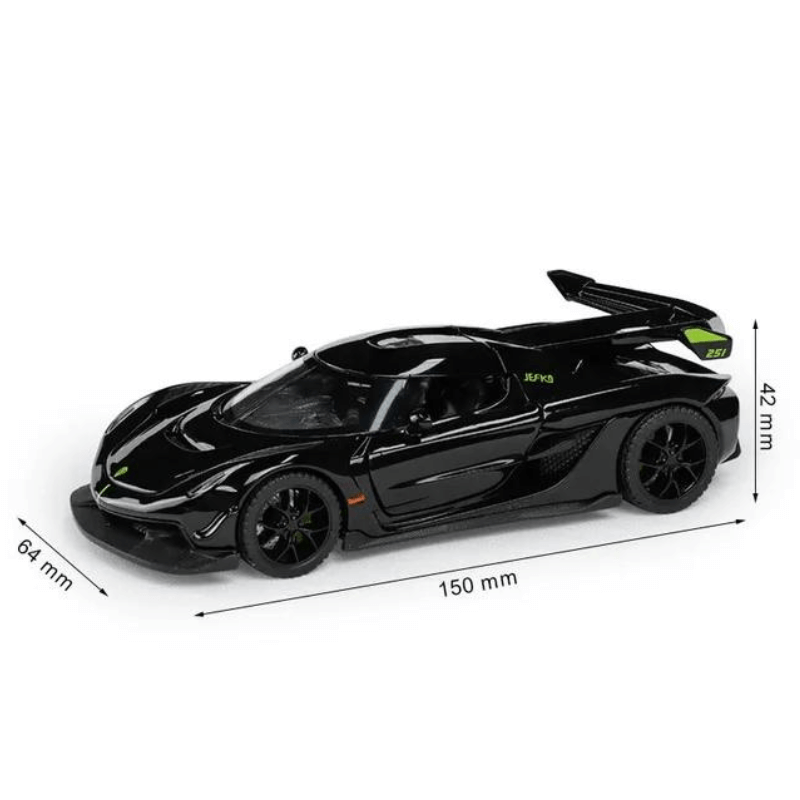 1/32 Scale Koenigsegg Jesko Die-cast Model Ca... | Premium Alloy | KAIKAMFUNG