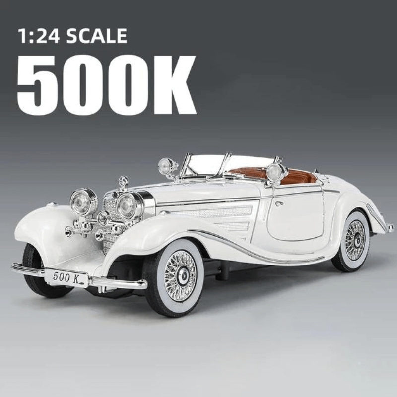 1/24 Scale Mercedes-Benz 500K Classic Car All... | Premium Alloy | KAIKAMFUNG