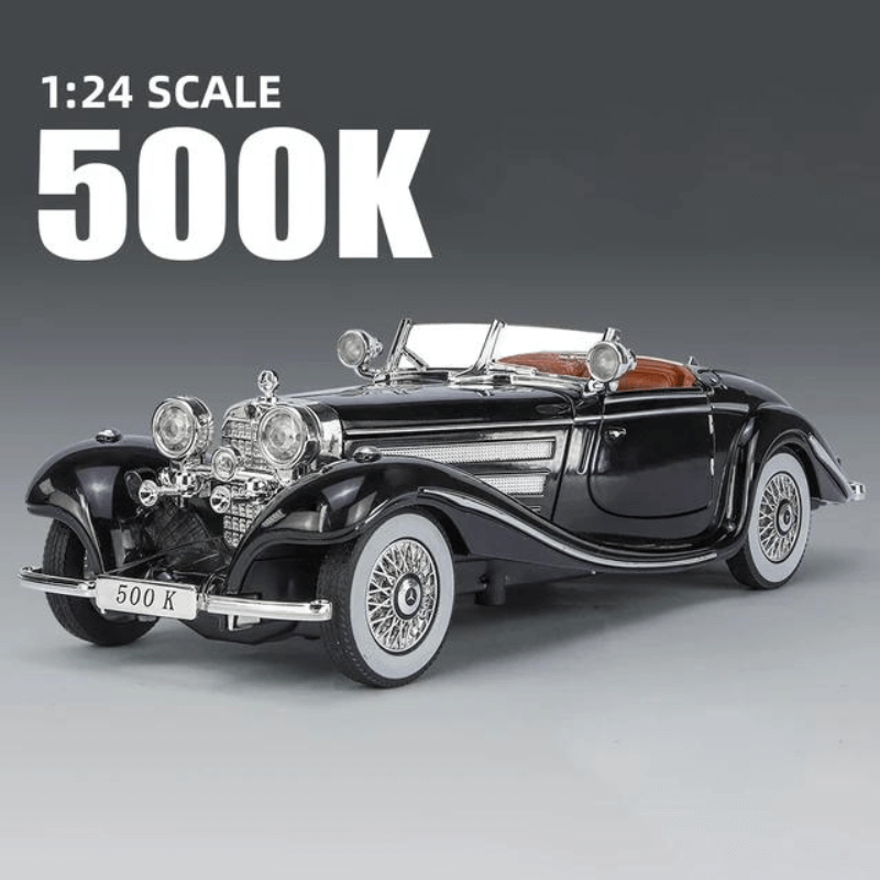 1/24 Scale Mercedes-Benz 500K Classic Car All... | Premium Alloy | KAIKAMFUNG