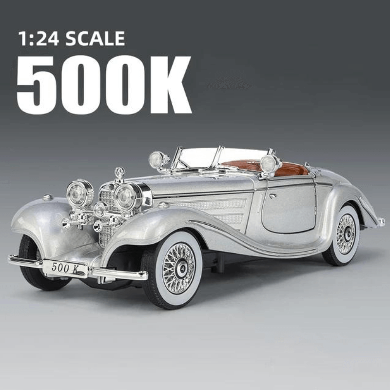 1/24 Scale Mercedes-Benz 500K Classic Car All... | Premium Alloy | KAIKAMFUNG