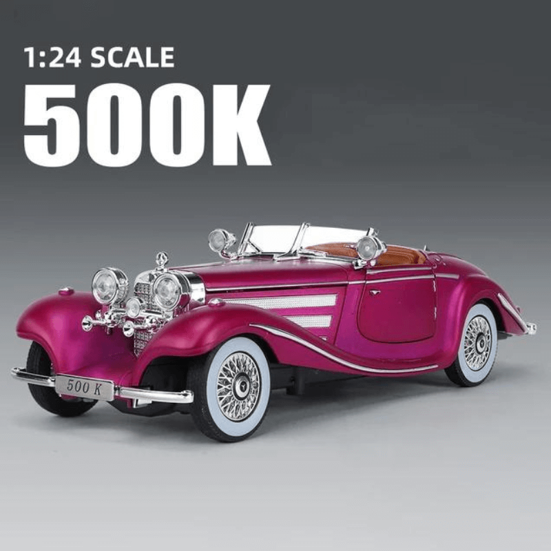 1/24 Scale Mercedes-Benz 500K Classic Car All... | Premium Alloy | KAIKAMFUNG