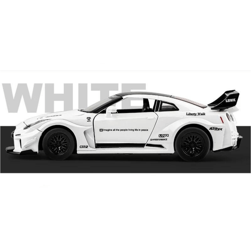 1/32 Scale Nissan GT-R Die-cast Model Car | Premium Alloy | KAIKAMFUNG