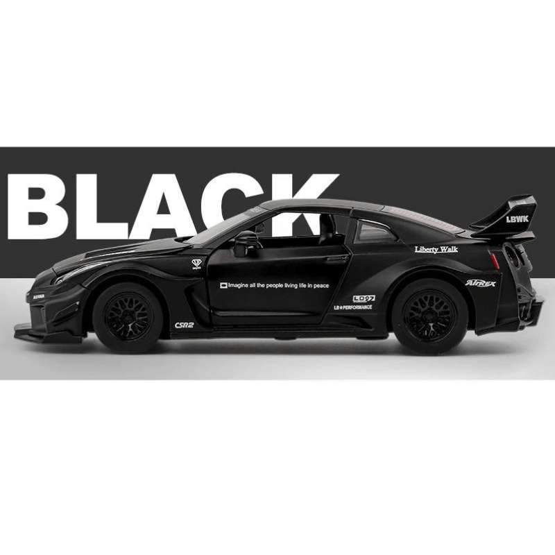 1/32 Scale Nissan GT-R Die-cast Model Car | Premium Alloy | KAIKAMFUNG